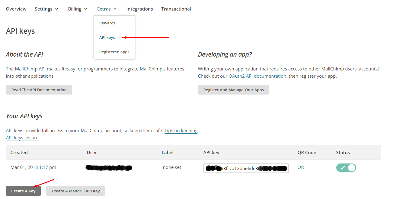 mailchimp api php